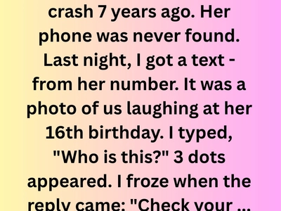 Seven Years After Her D.eath, My Best Friend Texted Me
