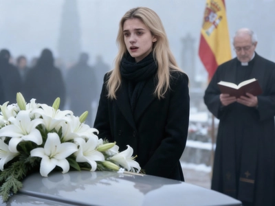 At my father’s funeral, my husband leaned towards me and murmured, “You’re not needed here.” I just smiled.