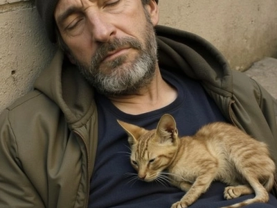 She Chose Me: The Man With No Home and the Cat Who Slept on His Chest Every Night