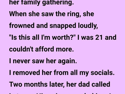 She Denied My Proposal in Front of Everyone — Two Months Later, Her Father Called Me in Tears