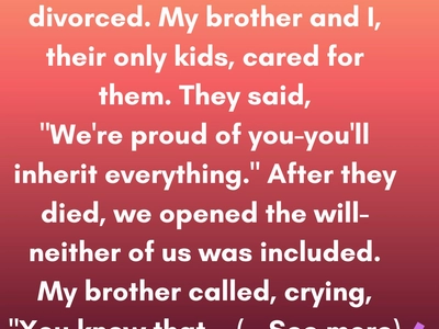 The Letter My Parents Left Behind Taught Me the Real Meaning of Inheritance