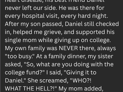 They Called Him A Stranger—Until They Saw What He Did With My Son’s Money