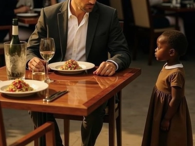 Can I Eat with you the Homeless girl asked the millionaire his response leave everyone in tears!