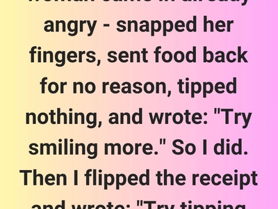Try Smiling More: A Waiter’s Unexpected Journey