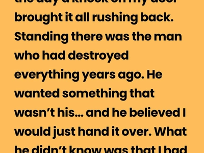 Dad Kicked Mom and Me Out of the House to Live with His Mistress – 20 Years Later He Wanted My Inheritance