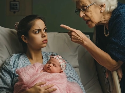 After the birth, my mother-in-law burst into the room and began offending me and my newborn daughter: I couldn’t take it anymore and did it…