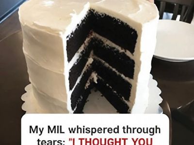 We Cut the Cake at Our Gender-Reveal Party, and It Turned Out Black – My MIL, Dressed in Black, Stood Aside and Cried