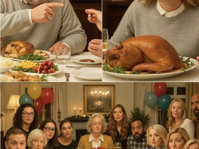 My husband sla.pped me in front of his entire family on Thanksgiving…