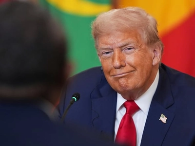 Trump's praise of Liberian leader's 'good English' prompts ...