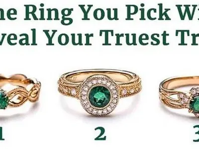 The ring you pick will reveal your truest trait