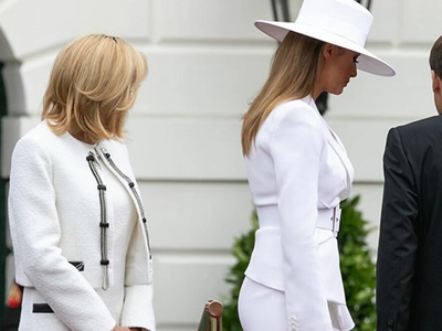Melania Trump's Curves Go Viral In Resurfaced Pic With ...