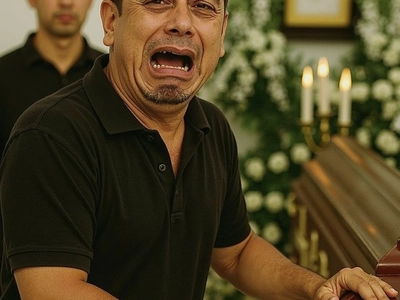 The wife d.ied of a heart attack, and in the middle of the funeral the husband forgot his phone in the coffin… but at midnight, the unthinkable happened.