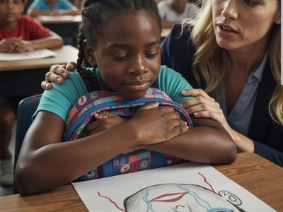 My six-year-old daughter said to her teacher that ‘it hurts to sit’ and drew a picture that made her call 911. Her uncle quickly became the prime suspect