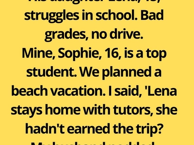 I Refused to Take My Stepdaughter on Vacation — Then I Saw What She Did at 5 AM